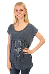 Футболка женская Billabong All Night Tee Blue Tide