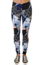 Леггинсы женские Roxy Stay On Pant Geo Mix 40 Combo Tru