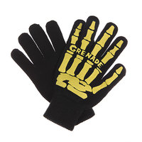 Перчатки Grenade Scull Hand Glove Yellow
