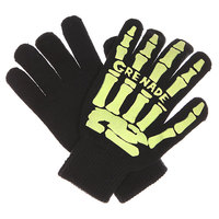 Перчатки Grenade Scull Hand Glove Lime