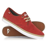 Кеды кроссовки низкие Quiksilver Shorebreak Sued Shoe Xrrw Red/Red/White