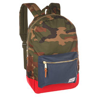 Рюкзак городской Herschel Settlement Woodland Camo/Navy/Red