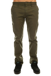 Штаны узкие DC Wrk Slm Chno 32 Fatigue Green