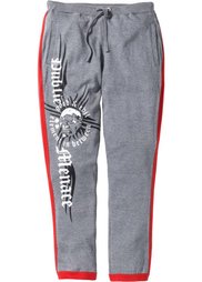 Трикотажные брюки Slim Fit (черный) Bonprix