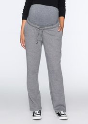 Мода для беременных: трикотажные брюки (серый меланж) Bonprix