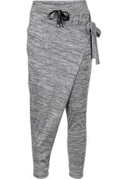 Нежные трикотажные брюки (черный) Bonprix