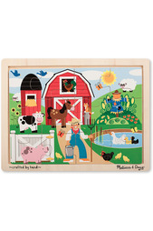 Пазл  " Ферма" Melissa &amp; Doug