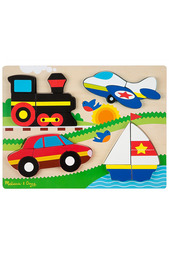 "Мои первые пазлы" Транспорт Melissa &amp; Doug