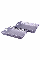 Набор подносов 2 шт Patricia