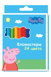 Фломастеры 24 цвета Peppa Pig