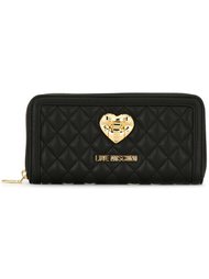 кошелек на молнии  Love Moschino