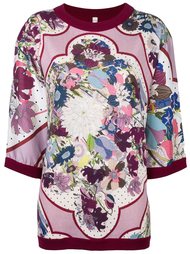 джемпер с цветочным узором Antonio Marras