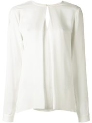 блузка с плиссировкой спереди Michael Michael Kors