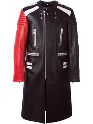 удлиненное байкерское пальто  Maison Margiela
