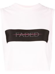 faded print tank top Alexander Wang