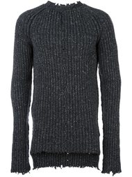 ribbed crew neck jumper Damir Doma