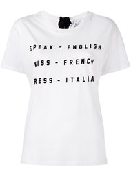 printed front T-shirt Zoe Karssen
