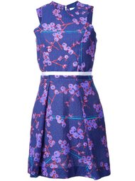 платье с цветочным узором Carven