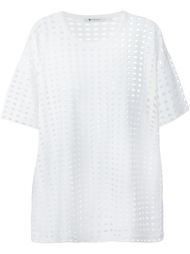 перфорированная футболка  T By Alexander Wang