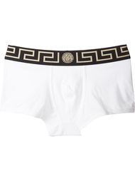 трусы с контрастной резинкой Versace