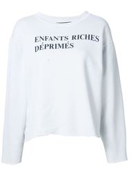 толстовка с принтом логотипа Enfants Riches Deprimes