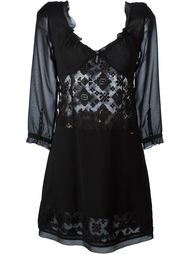 платье с вышивкой Just Cavalli