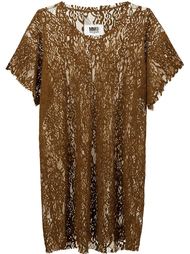 кружевное платье  Mm6 Maison Margiela