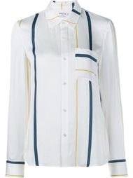 полосатая рубашка с нагрудным карманом Frame Denim