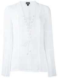 блузка на шнуровке  Just Cavalli
