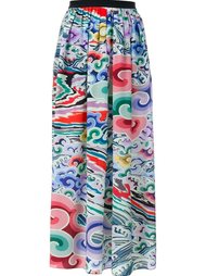 длинная юбка с принтом Mary Katrantzou