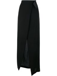 длинная юбка с запахом  Ann Demeulemeester