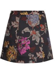 жаккардовая мини-юбка с цветочным принтом Alice+Olivia