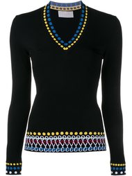 'Day' knit v-neck jumper Peter Pilotto