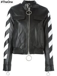 куртка с контрастными полосками   Off-White