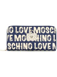 кошелек на молнии  Love Moschino