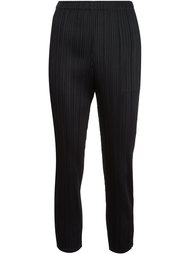 брюки кроя слим  Pleats Please By Issey Miyake
