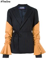 блейзер с контрастными рукавами  Jacquemus