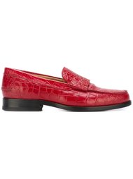 лоферы 'Lennox' с эффектом крокодиловой кожи  Ps By Paul Smith