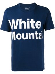 футболка с принтом логотипа   White Mountaineering