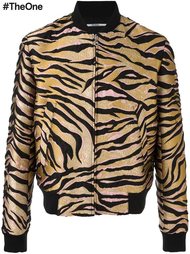 куртка-бомбер с тигровым принтом  Kenzo