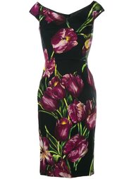 платье с цветочным принтом  Dolce &amp; Gabbana
