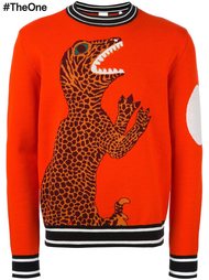 свитер с динозавром Paul Smith