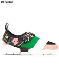 кроссовки с цветочным принтом   Emilio Pucci
