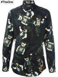рубашка с нашивками  Dolce &amp; Gabbana