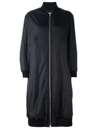 объемное пальто в стиле куртки бомбер Hache
