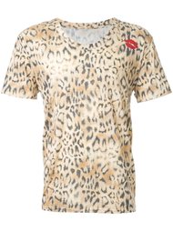 футболка с леопардовым принтом DressCamp