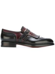 лоферы с бахромой Santoni