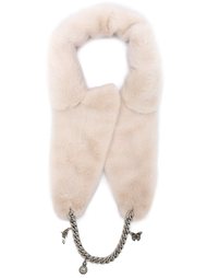 горжетка из меха норки Alexander McQueen