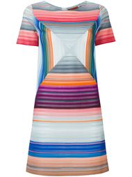 вязаное платье с оптическим принтом  Missoni