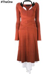 многослойное трикотажное платье Proenza Schouler